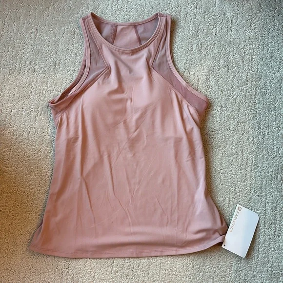 Fabletics Nicole Performance Tank- Pink- NEW - Picture 4 of 4